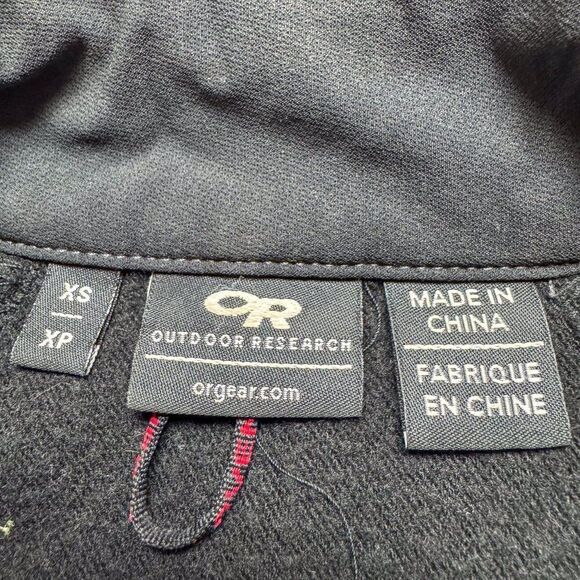 Outdoor Research Softshell Jacket‎ Womens XS Black Nylon Hiking Camping Goprcore - Picture 8 of 15